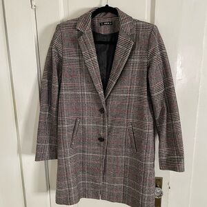Flannel patterned jacket